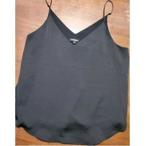 Set of Four (4) New Express V Neck Tank Tops, Thin Spaghetti Strap, Size Large